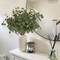 6Pcs Artificial Eucalyptus Stems Tall 24" Faux Eucalyptus Branches Fake Greenery Plants Stems for Vase Home Party Wedding Decorations